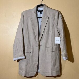 Ellen Tracy NWT linen Blazer